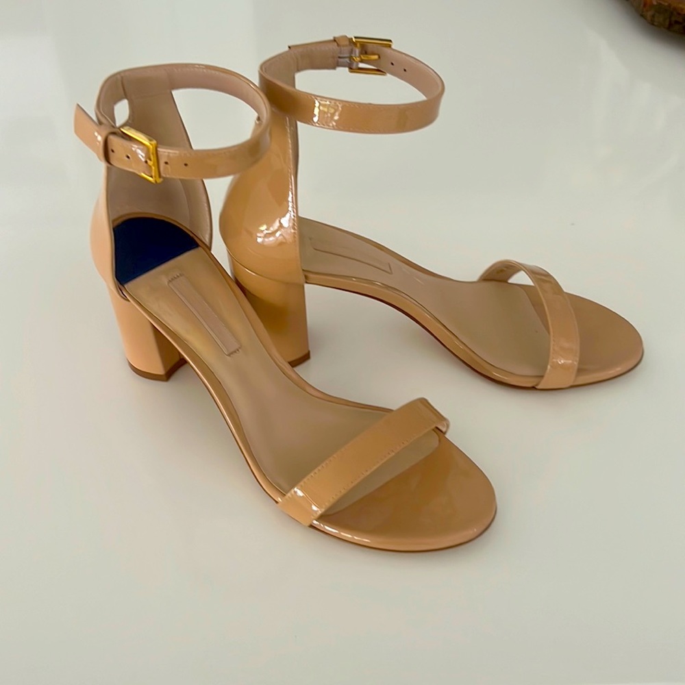 Stuart Weitzman Block Heel Sandal